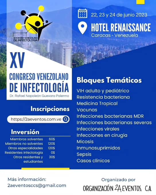 XV Congreso Venezolano de Infectología