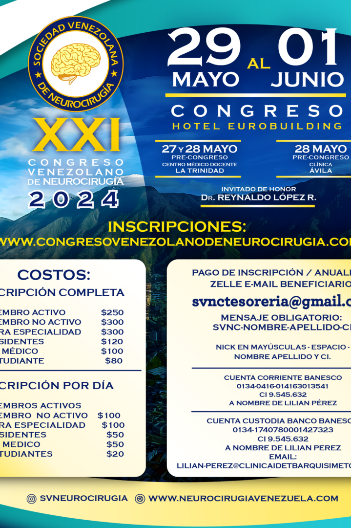 XXI Congreso Venezolano de Neurocirugía